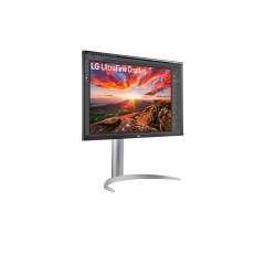 מסך מחשב LG 27" 4K UHD IPS 60Hz — כסף