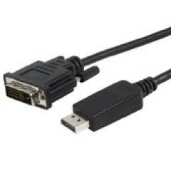 DP Male to DVI Male Cable 0.5m 4K@30HZ