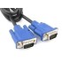 Flexible Slim Shielded VGA Cable, Male to Male, 3 meters