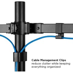 Dual Monitor Desk Mount for 17″–32″ Displays