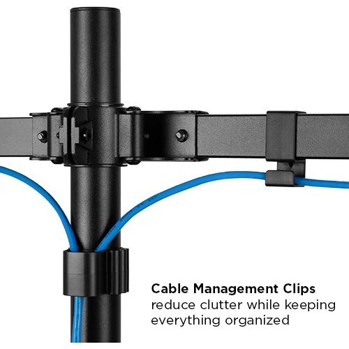 Dual Monitor Desk Mount for 17″–32″ Displays