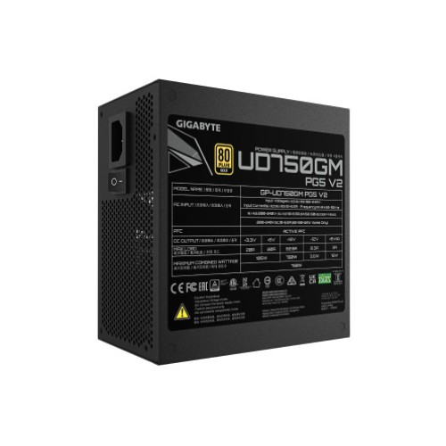 Power Supply GIGABYTE UD750GM PG5 V2 750W 80+ Gold PCIe 5.1