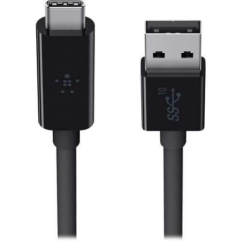 Кабел Belkin SuperSpeed+  – USB-C на USB-A 3.1 1 метр (черный)