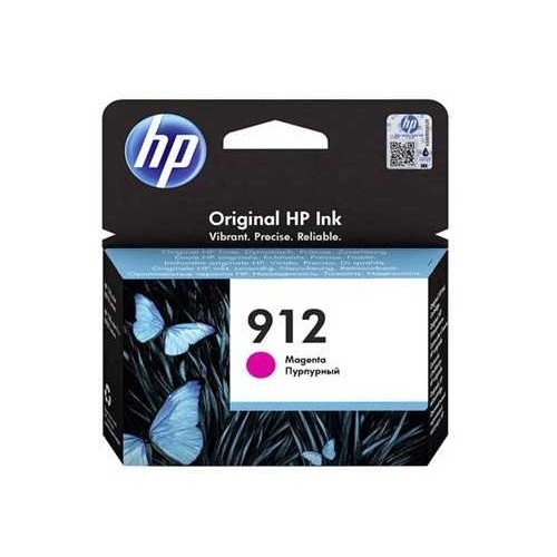 Original HP 912 Magenta Ink Cartridge for HP OfficeJet Printers