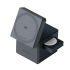 Wireless charging station Anker 3-in-1 Cube with MagSafe — black.