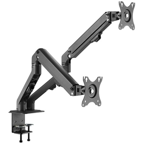 Dual Monitor Desk Mount for 17″–27″ Displays