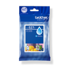 Brother LC527C Original Cyan Ink Cartridge for MFC-J4350DW / MFC-J4550DW / MFC-J6760DW / MFC-J6960DW / MFC-J6975DW / MFC-J6977DW