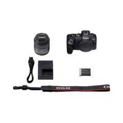 מצלמה דיגיטלית ללא מראה Canon EOS R8 + עדשת RF 24-50mm F4.5-6.3 IS STM — שחור