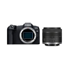 מצלמה דיגיטלית ללא מראה Canon EOS R8 + עדשת RF 24-50mm F4.5-6.3 IS STM — שחור