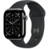 Apple Watch 42mm Series 11 GPS + Cellular в цвете Slate Titanium с ремешком Black Sport Band S/M (2025)
