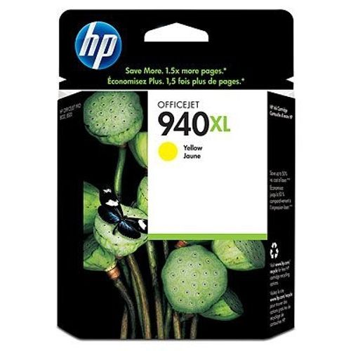 Original HP 940XL High-Capacity Yellow Ink Cartridge for HP OfficeJet Pro Printers