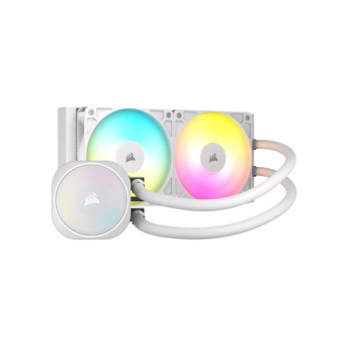 CORSAIR Nautilus 240 RS ARGB White Liquid CPU Cooler