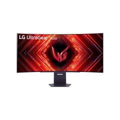 מסך גיימינג קעור LG UltraGear OLED UltraWide 44.5" QHD — שחור