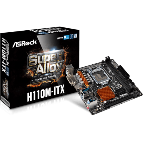 Motherboard 1151 H110 Asrock H110M-ITX