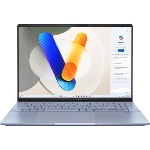 מחשב נייד אסוס Asus Vivobook S16 OLED 16" U7-255H 32GB 1TB — (כחול) Mist Blue