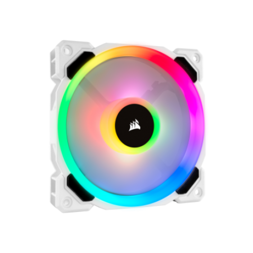 Fan CORSAIR LL120 RGB 120 mm Dual Light Loop LED PWM white