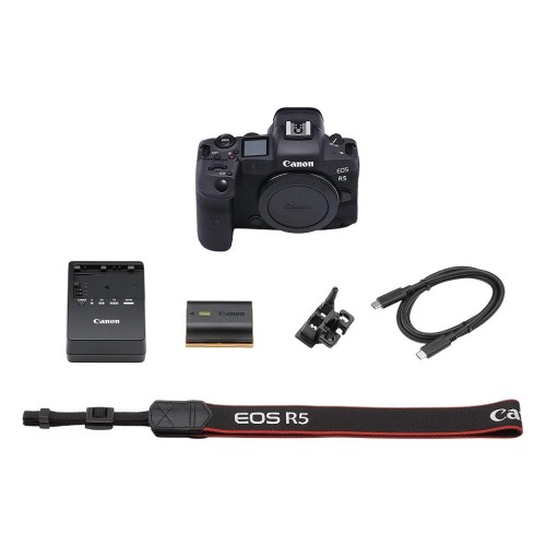 Беззеркальная цифровая камера Canon EOS R5 Mark I (только корпус) Wi-Fi 2.4GHz — черный