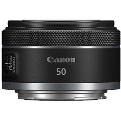 עדשת Canon RF 50mm F1.8 STM למצלמות עם תושבת Canon RF — שחור
