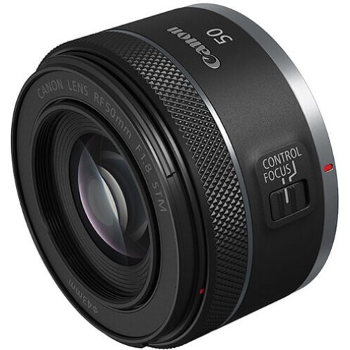עדשת Canon RF 50mm F1.8 STM למצלמות עם תושבת Canon RF — שחור