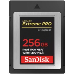 SanDisk Extreme PRO CFexpress Type-B  карта памяти с емкостью 256ГБ