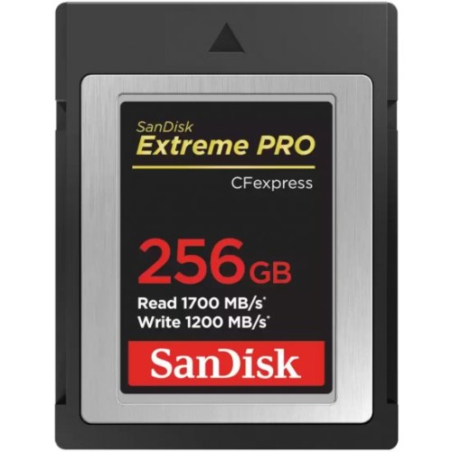 SanDisk Extreme PRO CFexpress Type-B כרטיס זיכרון בנפח 256GB