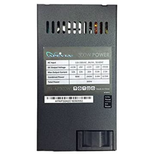 Power Supply Mini-ITX 300W Apevia 150 x 81.5 x 40.5 mm