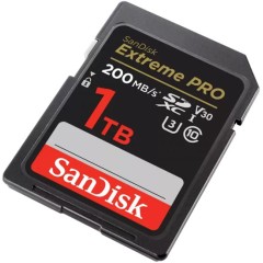SanDisk Extreme PRO SDXC UHS-I U3 V30 карта памяти с емкостью 1ТБ