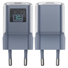 Сетевое зарядное устройство Acefast A53 серии Sparkling с PD 30W GaN (черный)