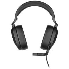 אוזניות גיימינג Corsair HS65 SURROUND Wired – Carbon