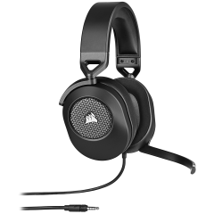 אוזניות גיימינג Corsair HS65 SURROUND Wired – Carbon
