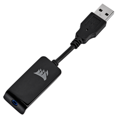 אוזניות גיימינג Corsair HS65 SURROUND Wired – Carbon