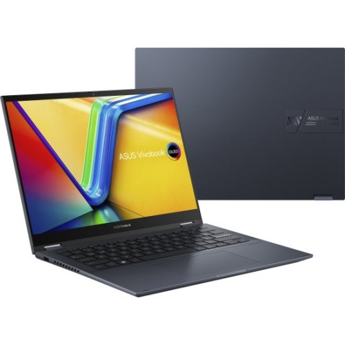 Ноутбук с сенсорным экраном Asus Vivobook S 14 Flip OLED 14" i9-13900H 16GB 512GB — Quiet Blue (Win 11 Home) + Asus Stylus Pen