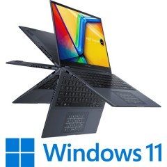 Ноутбук с сенсорным экраном Asus Vivobook S 14 Flip OLED 14" i9-13900H 16GB 512GB — Quiet Blue (Win 11 Home) + Asus Stylus Pen