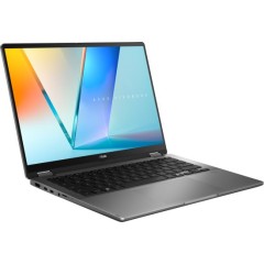 Сенсорный ноутбук-трансформер Asus Vivobook 14 Flip OLED Touch 14" U5-226V 16GB 1TB — Matte Gray (Win 11 Home) + Asus Stylus Pen