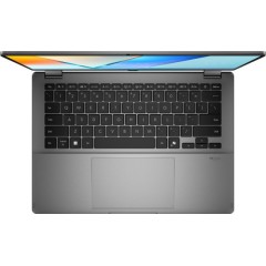 Сенсорный ноутбук-трансформер Asus Vivobook 14 Flip OLED Touch 14" U5-226V 16GB 1TB — Matte Gray (Win 11 Home) + Asus Stylus Pen
