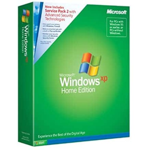 Operating System Microsoft Windows XP Home OEM in English