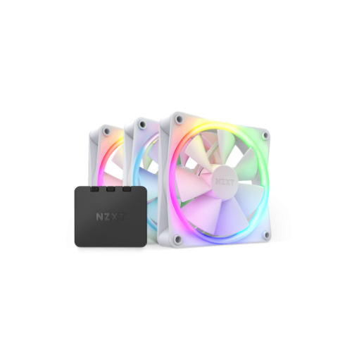 Fan set NZXT F120 RGB 120 mm white (3 fans)