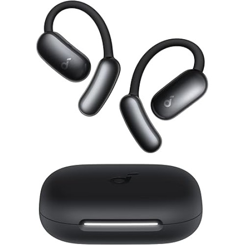Anker Soundcore AeroFit 2 Open-Ear Wireless Earbuds — Black