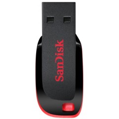 SanDisk Cruzer Blade USB Portable Memory 16GB — Black