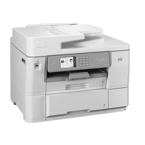 Беспроводное струйное МФУ Brother MFC-J6959DW A3 4-в-1 с автоматической двусторонней печатью, ADF и факсом — белый