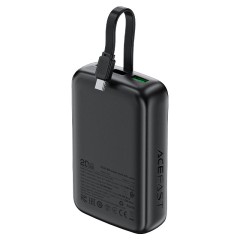 Портативный аккумулятор (Power Bank) с быстрой зарядкой M14 PD22.5W 20000mAh — черный