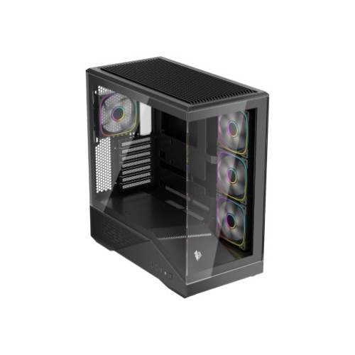 Computer Case 1STPLAYER GM7 4X AR RGB BLACK