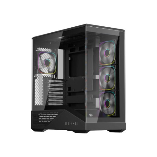 Computer Case 1STPLAYER GM7 4X AR RGB BLACK