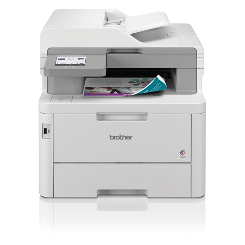 Brother MFC-L8390CDW Wi-Fi Color LED Multifunction Printer with Scanner, Copier and Fax — White