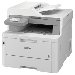 Brother MFC-L8390CDW Wi-Fi Color LED Multifunction Printer with Scanner, Copier and Fax — White