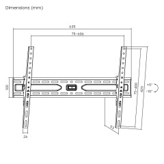 Tilt TV Wall Mount