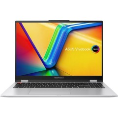 מחשב נייד אסוס Asus Asus Vivobook S 16 Flip 16" i5-13500H 8GB 512GB — כסוף Cool Silver (Win 11 Home) עם מסך מגע