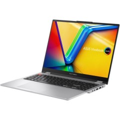 מחשב נייד אסוס Asus Asus Vivobook S 16 Flip 16" i5-13500H 8GB 512GB — כסוף Cool Silver (Win 11 Home) עם מסך מגע