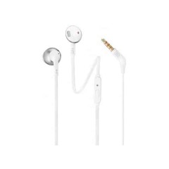 JBL Tune 205 Wired Earphones in White Silver Color