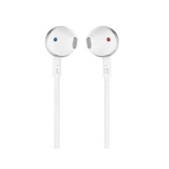 JBL Tune 205 Wired Earphones in White Silver Color